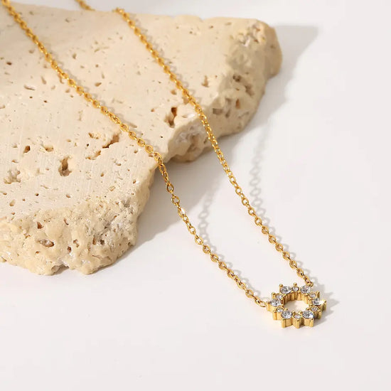 Gold Star Necklace